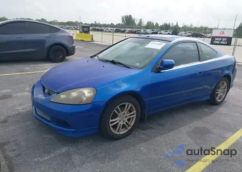 2006 Acura Rsx из США, поврежденный, VIN JH4DC54846S020933